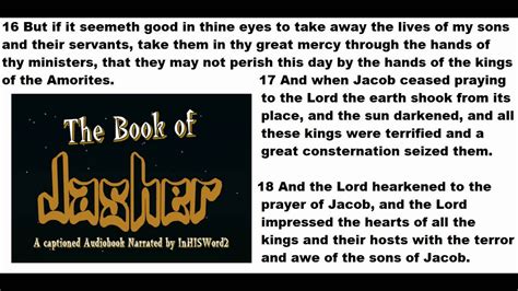 The Book of Jasher~Chapter 37~Videobook - YouTube