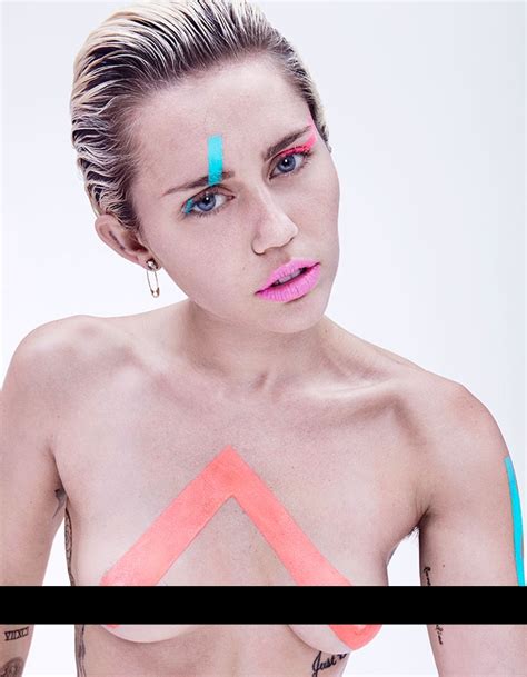 Miley Cyrus Goes Completely Naked For Paper Magazine Talks About Knowing She Was Bisexual At
