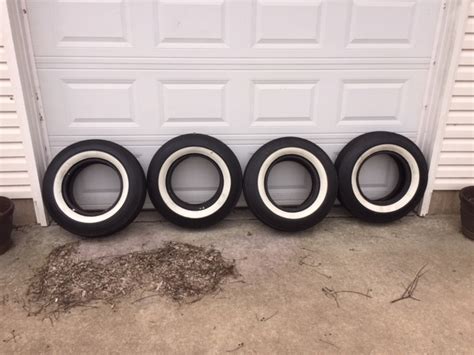 Wide White Wall Tires Set F78 14 Price Reduced The Hamb
