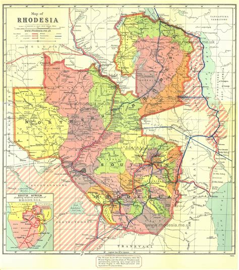 Rhodesian Maps Archive Of Rhodesia Map Historical Maps Old Maps