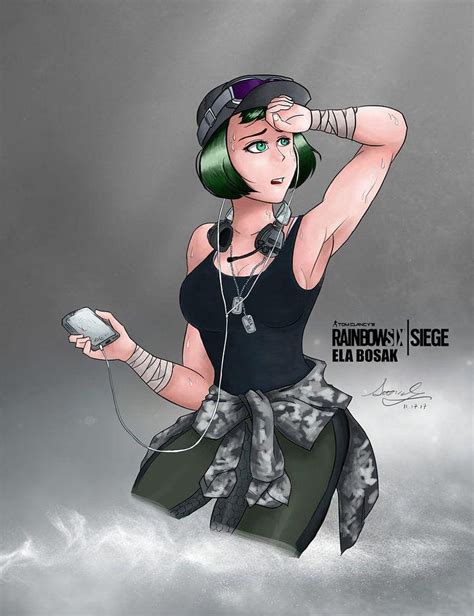 Rainbow Six Siege Ela By Stanchen Ela Anime Hd Phone Wallpaper Pxfuel