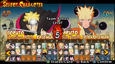 Download Naruto Ninja Storm Legacy Ppsspp Terbaru