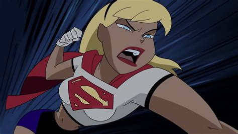 Supergirl All Fight Scenes Justice League Unlimited Youtube