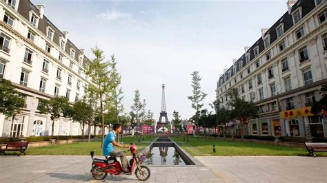 Chinas Paris Of The East Turns Ghost Town Scoop News Sky News