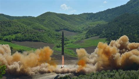 Us Confirms North Korea Fired Intercontinental Ballistic Missile The New York Times