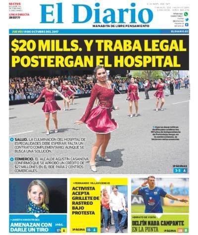 Edicion Impresa El Diario Ecuador Hospitales Imprimir Sobres Ecuador