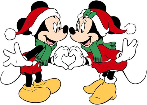 Mickey And Minnie Christmas Clipart 10 Free Cliparts Download Images