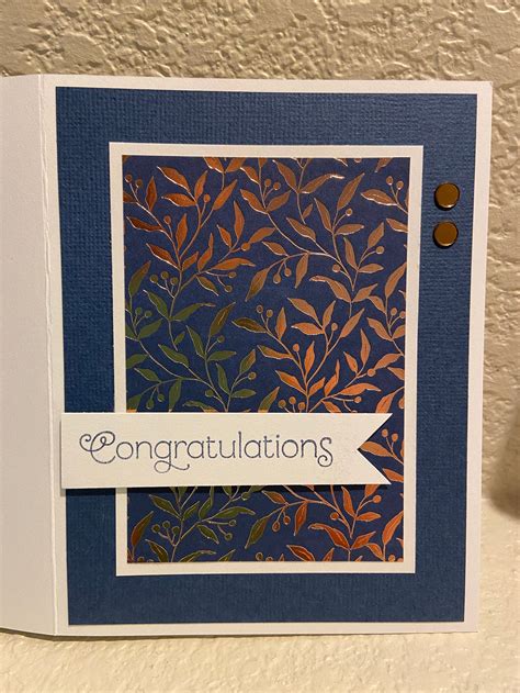 Handmade Congratulations Card Etsy
