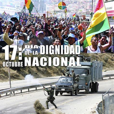 17 De Octubre Día De La Dignidad Nacional Liberacion Radio Tv Oruro
