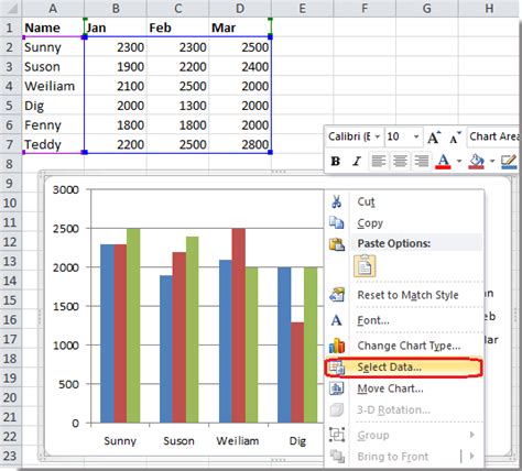 How To Reorder Chart Series In Excel