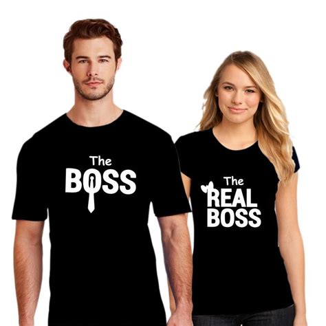 real boss couple t shirt online in india at coversgap