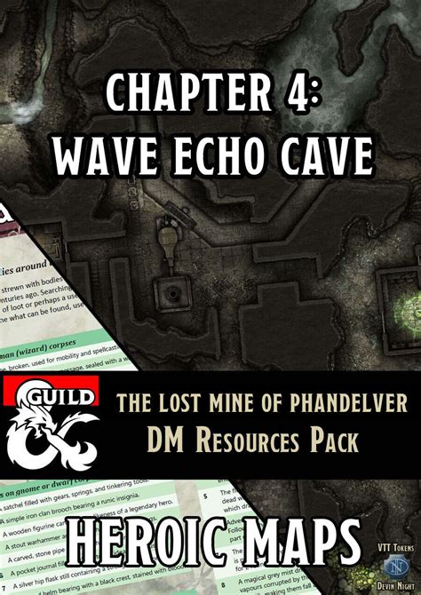 Lost Mine Of Phandelver Chapter 4 Wave Echo Cave Dm Resources Pack