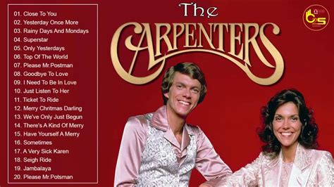 Best Of The Carpenters The Carpenters Greatest Hits Youtube