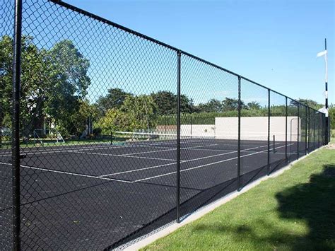 Tennis Court Fencing By Blackadder Fencing Christchurch