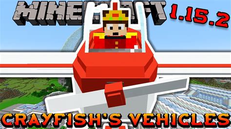 Mr Crayfishs Vehicle Mod 1152 Minecraft Mod Review Youtube