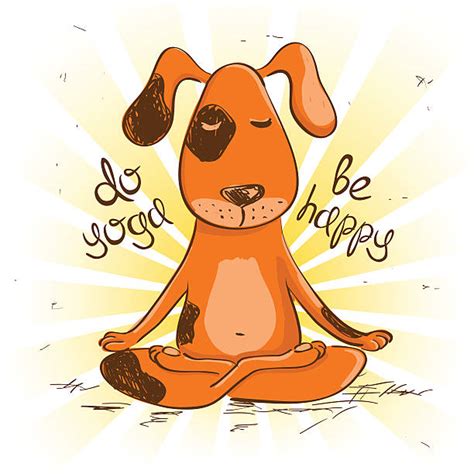 Top 60 Dog Yoga Clip Art Vector Graphics And Illustrations Istock