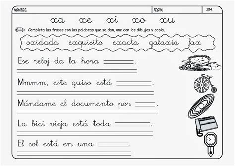 Palabras con xa xe xi xo xu | Material para maestros, Planeaciones