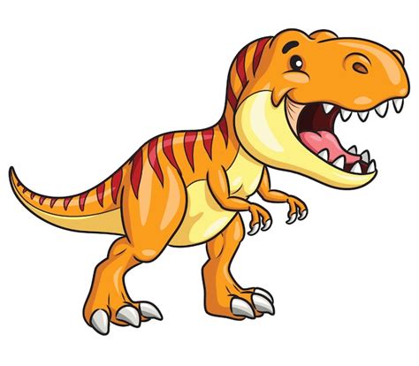 Premium Vector Tyrannosaurus Rex Cartoon