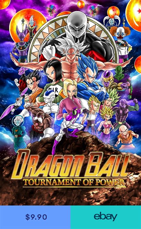 Infinity war abbiamo dragon ball: 2018 Dragon Ball Super Tournament Of Power Movie Poster ...