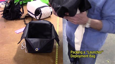How To Pack A Drag Chute By Stroud Safety Youtube