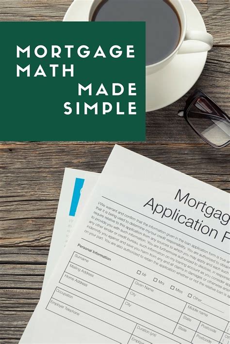Mortgage Formula Cheat Sheet Home Loan Math Made Simple