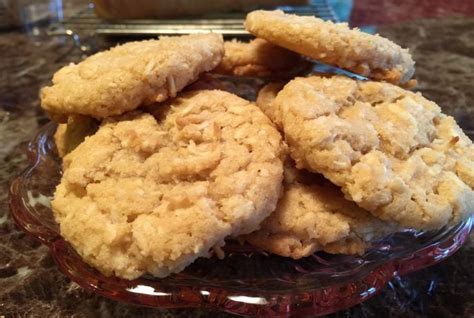 Easy Chewy Coconut Cookies Delish Club