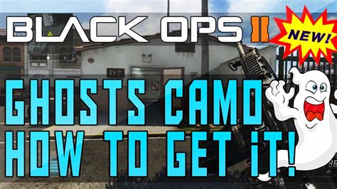 How To Get Ghosts Camo In Black Ops 2 Limited Pre Order Edition