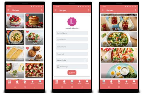 Recipes Cookbook App For Android By Leenahalbanna Codecanyon