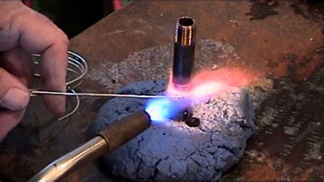 Silver Brazing Demo Stainless Steel Brass And Copper Youtube