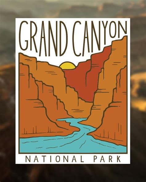 Grand Canyon National Park Sticker Keep It Wild Grand Canyon