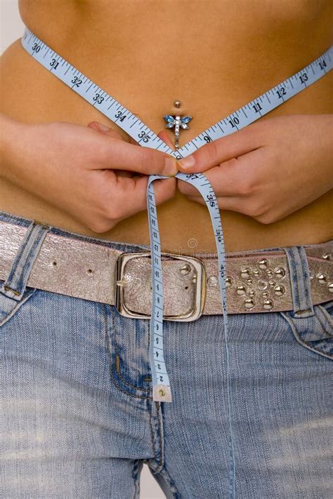 Hip Waist And Belly Button Close Up Stock Image Image Of Attractive