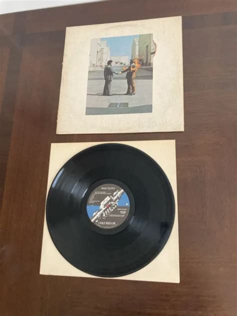 1975 PINK FLOYD Wish You Were Here Vinyl LP AL 33453 Columbia Records