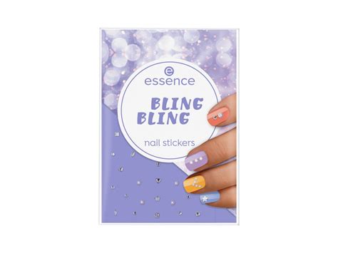 Essence bling bling nail stickers nálepky na nehty 28 kusů. ESSENCE - Nálepky na nehty nail art BLING BLING | Dekorativka.cz