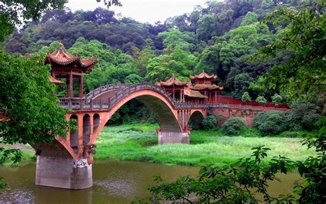 Japanese Bridge Chinese Bridge Beautiful Places To Travel Japanese