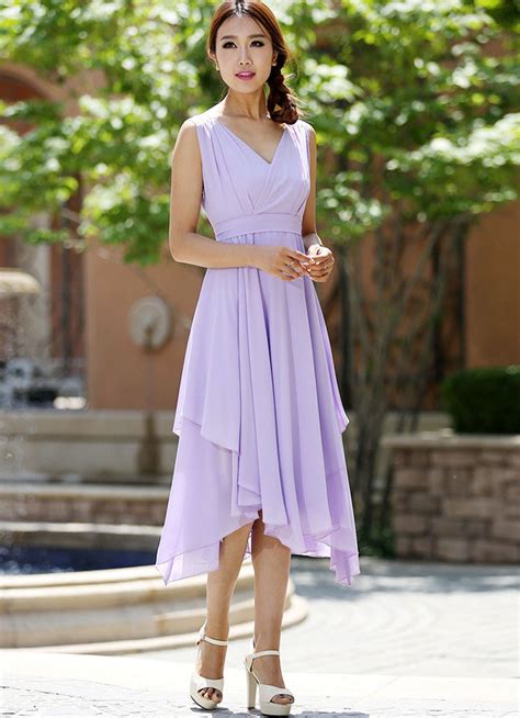 Purple Bridesmaid Dress Women Dress Summer Dresses