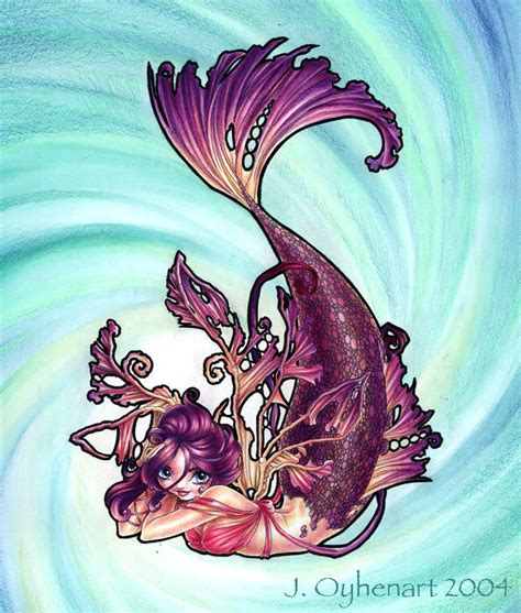 Strange Mermaids Purple By Jessibeans On Deviantart