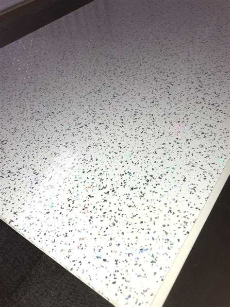 Super White Sparkle Gloss 250mm Wide Wallceiling Panels 4 Panel Pack