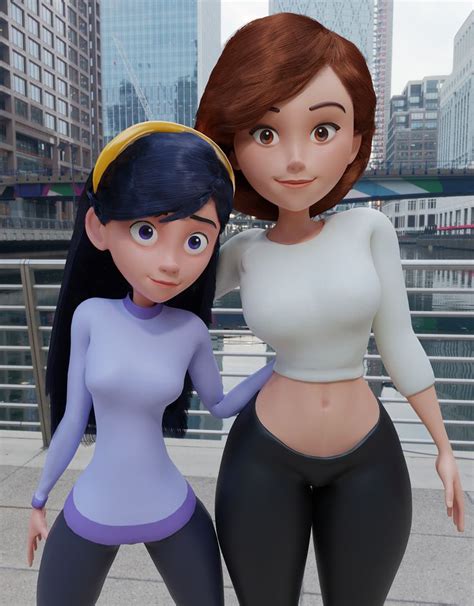 Incredibles Helen And Violet Telegraph