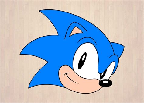Sonic The Hedgehog SVG Classic Sonic Svg 04 svg dxf Cricut | Etsy
