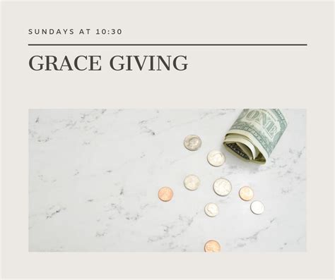Grace Giving Faith Promise Giving Middletown Baptist Church