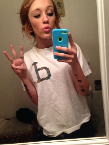 Pap Of You Holding Fingers Up Duck Face And Winking Your Left Eye Mirror Picture Ask