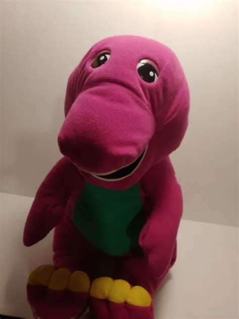Barney 1996 Playskool Talking Barney Dinosaur 18 Interactive Stuffed