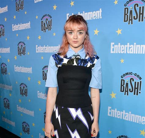 Maisie Williams At The Entertainment Weekly Comic Con Celebration