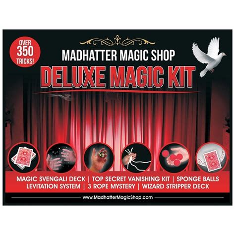 Deluxe Magic Set From Madhatter Magic Shop Usa Magic Tricks