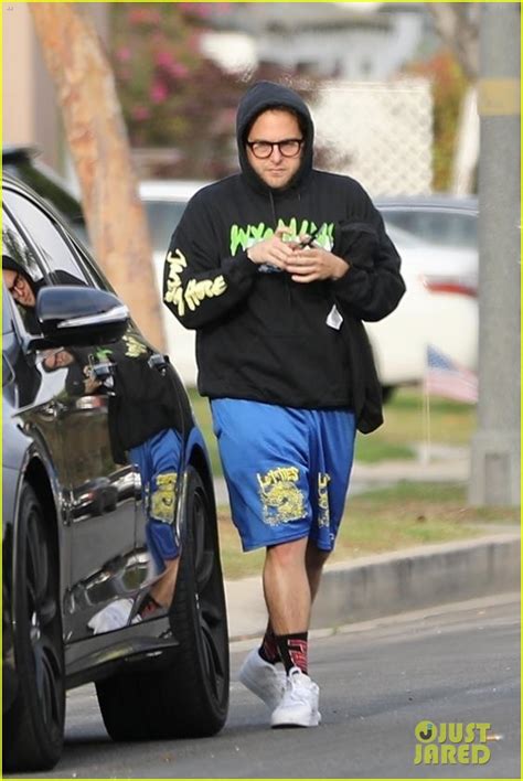 Jonah hill recently showed off his new tattoos as he surfs solo in malibu. Full Sized Photo of jonah hill changes after a workout 02 ...