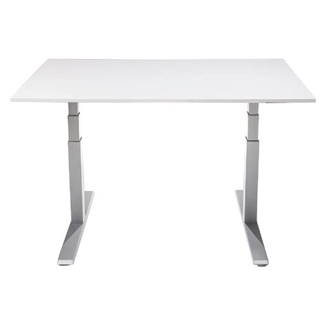 Modtable Hand Crank Standing Desk In White Aptdeco
