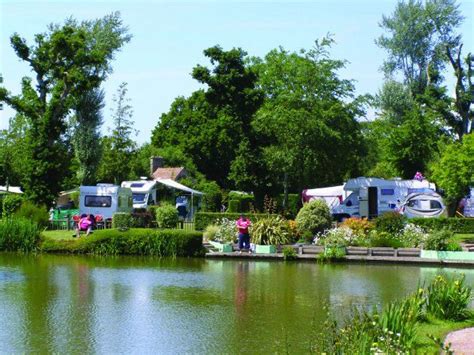 French Campsites Camping Normandy Style At Étang Des Haizes Summer