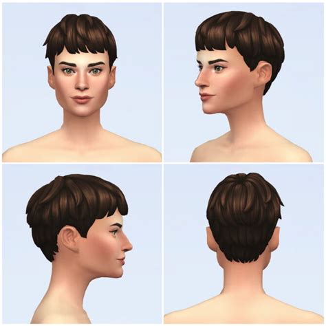 Messy Cut Hair Edit At Rusty Nail Sims 4 Updates
