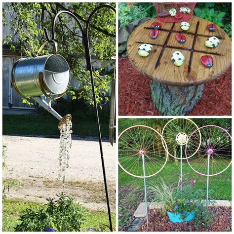 15 Diy Garden Decor Ideas Living Rich With Coupons