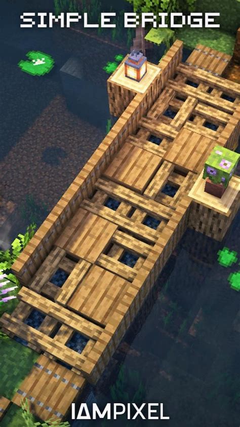 Minecraft 117 Simple Bridge Design An Immersive Guide By Iampixel